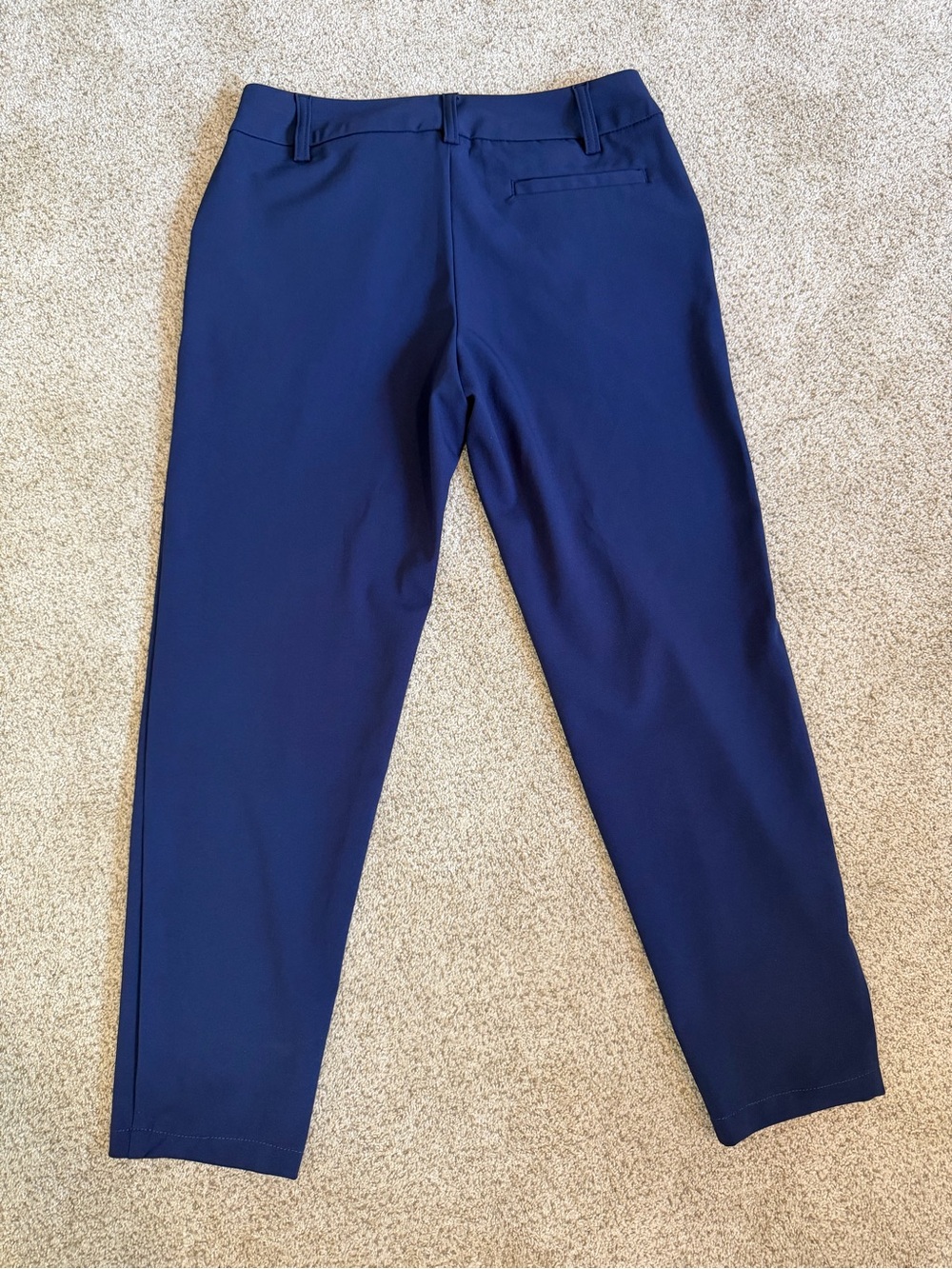 Lilly Pulitzer Luxletic Cameron Navy Skinny Performance Pants Stretch Preppy - Picture 7 of 11